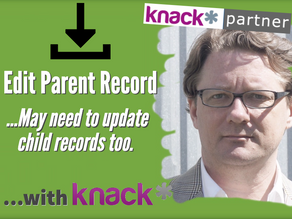 Update a Parent Record while also Updating Child Records in Knack