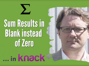 Sum that Results in a Blank instead of a Zero in Knack