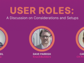 September 2023 Knack User Group: Discussion of User Roles