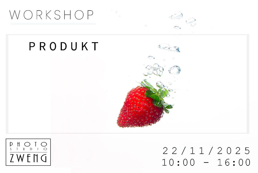 Workshop základy produktovej fotografie