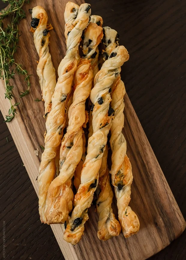 Olive & Herb Cheese Straws