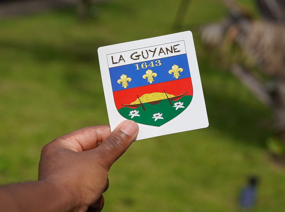 autocollant guyane
