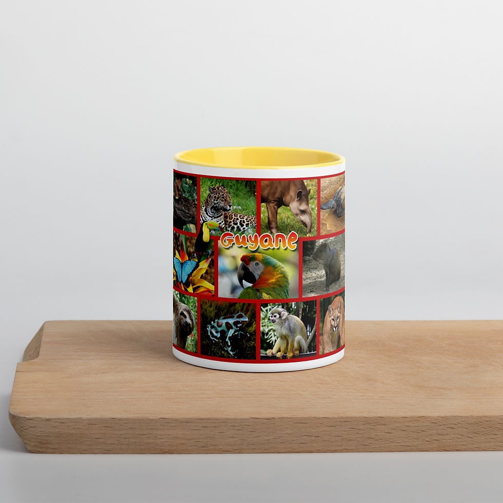 Miniature : MUG ANIMAUX GUYANE - A LA DEMANDE -