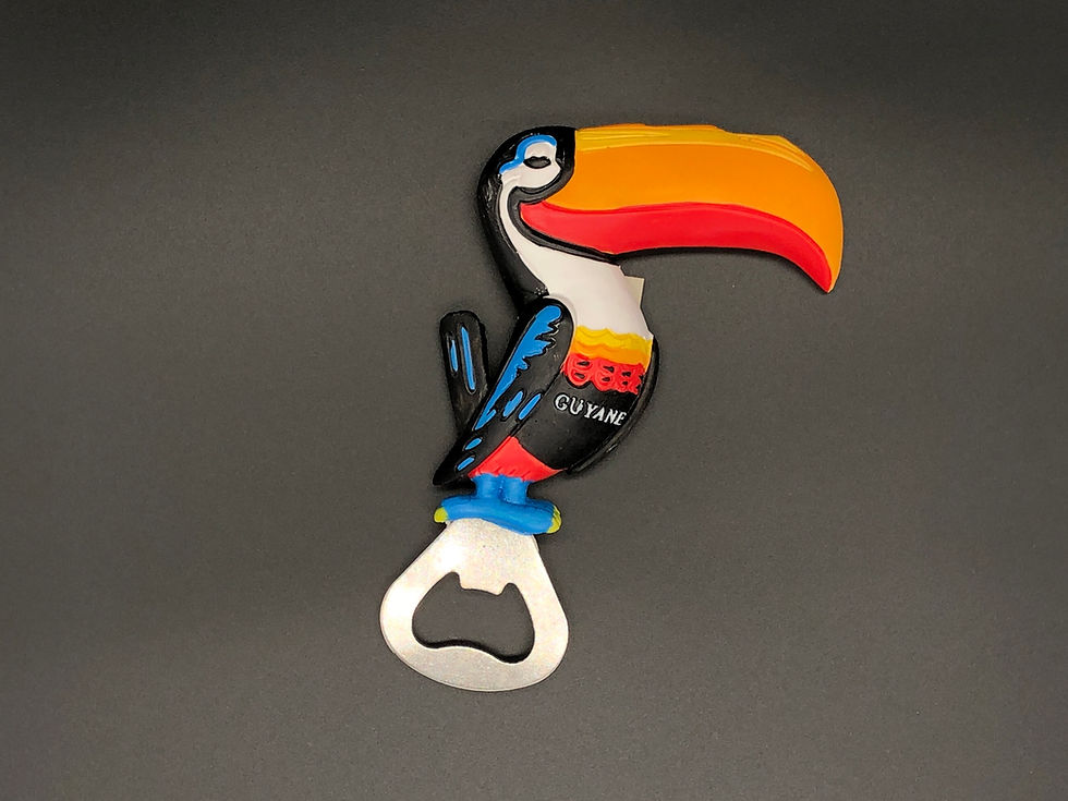 OUVRE BOUTEILLE AIMANT TOUCAN