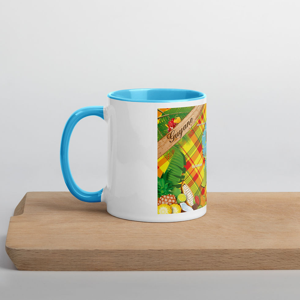 Miniature : MUG ILLUSTRATION MADRAS - A LA DEMANDE -
