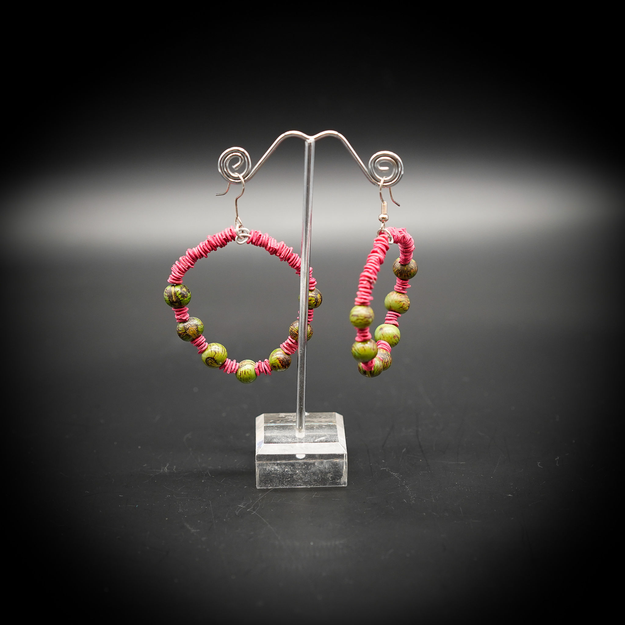 boucle d'oreille graine