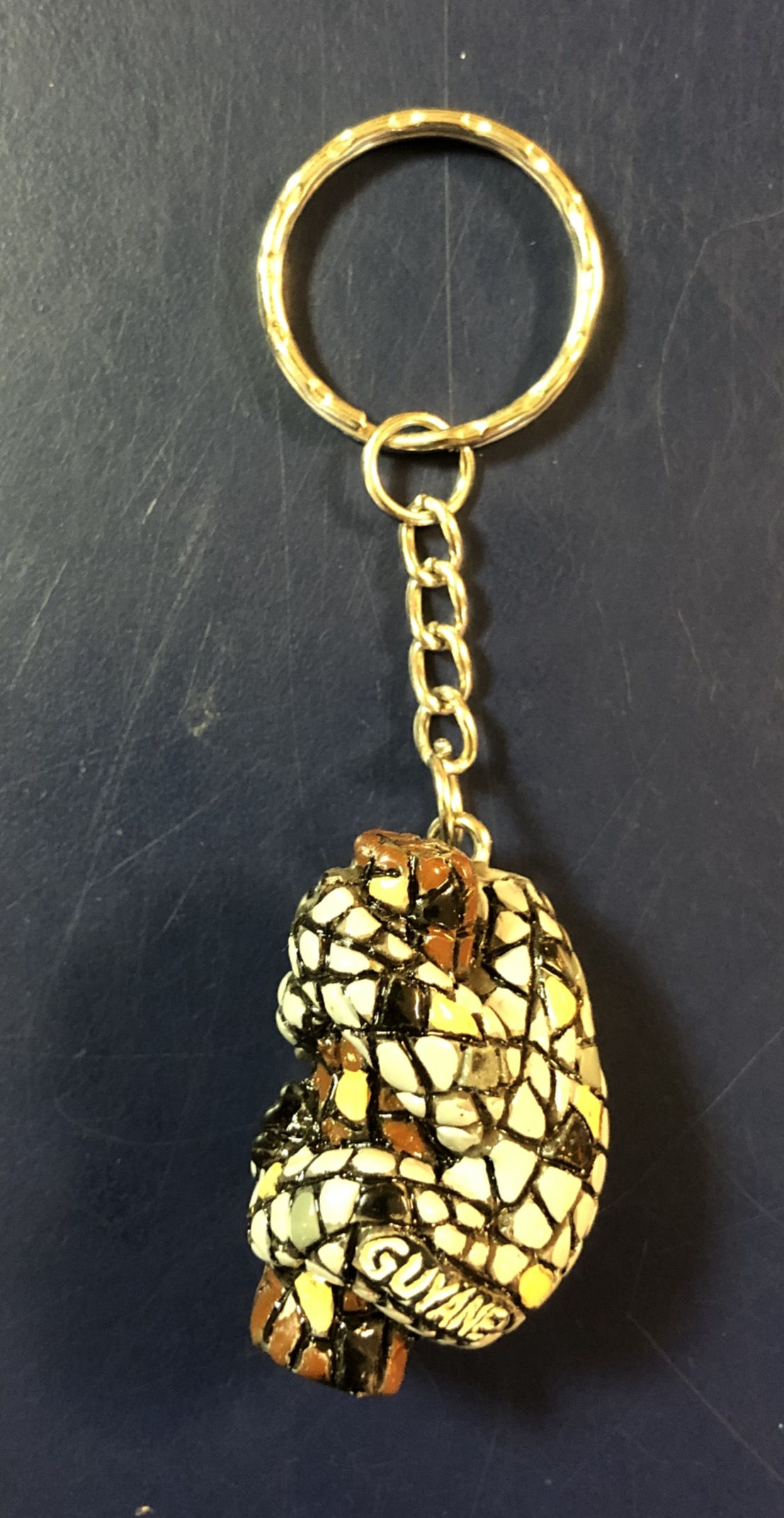 PORTE CLE MOUTON PARESSEUX MOSAIQUE GUYANE