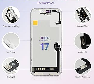 Thumbnail: Compatible for iPhone 17 LCD Screen Repair and Replacement