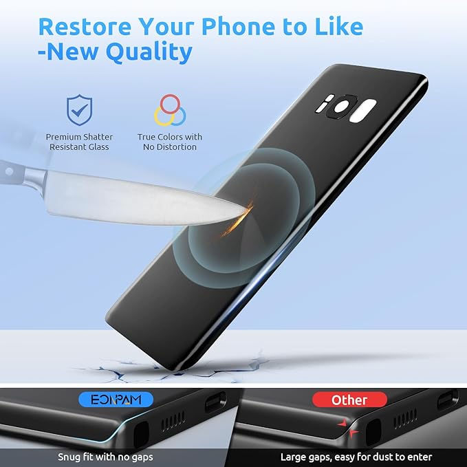 Miniature : Samsung Rear Back Cover Galaxy S8 Silver