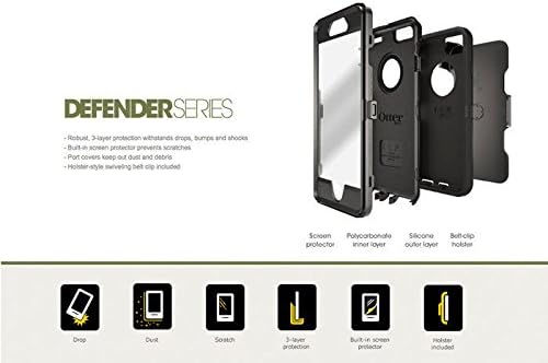 الصورة المصغرة: Defender Case Style compatible with iPhone 6 Plus 6s Plus