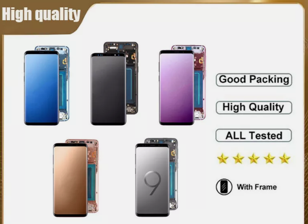 Miniature : Samsung LCD Galaxy S9 Plus With Frame All Colors