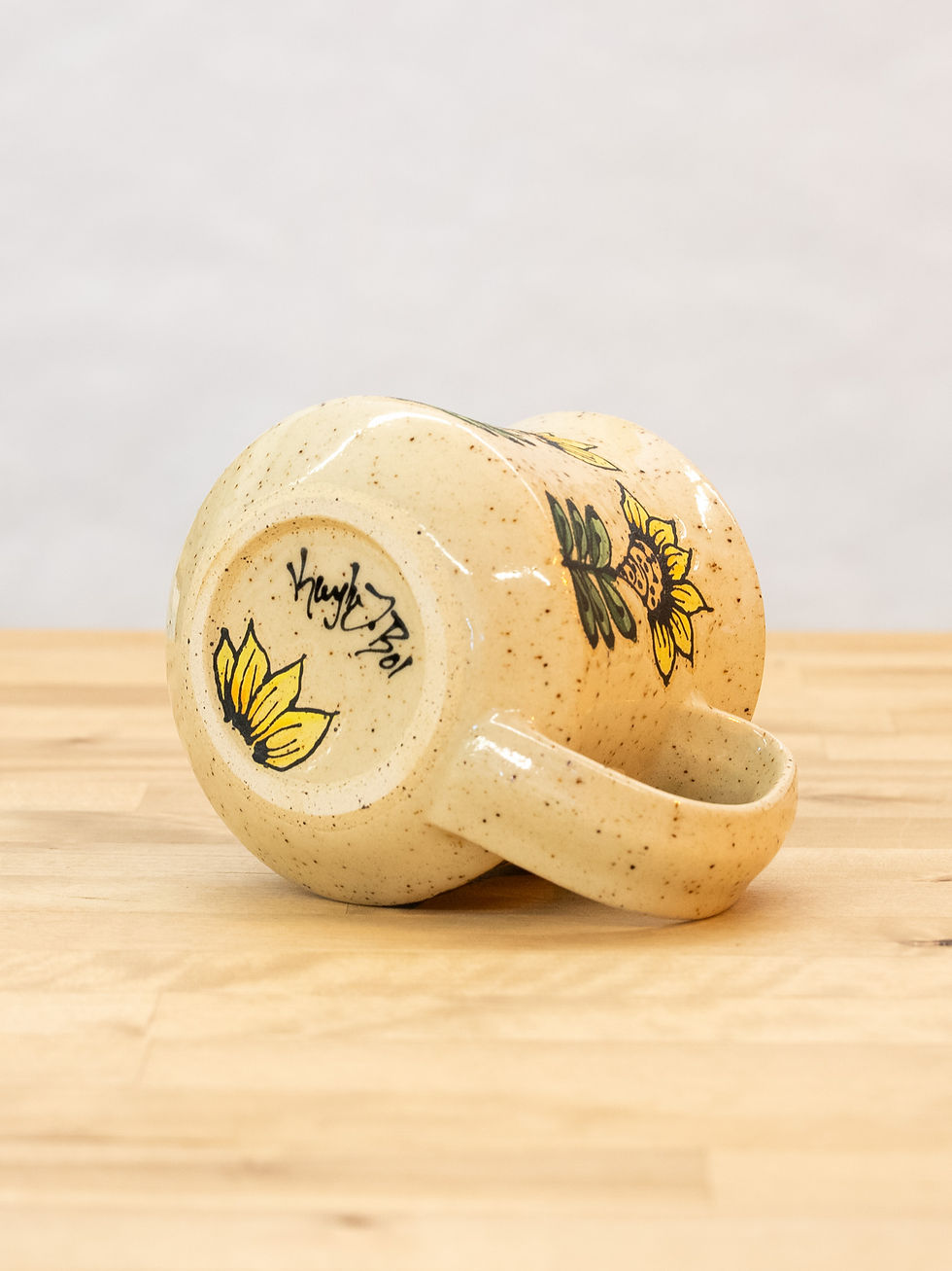 Thumbnail: Sunflower Stems Mug 14oz