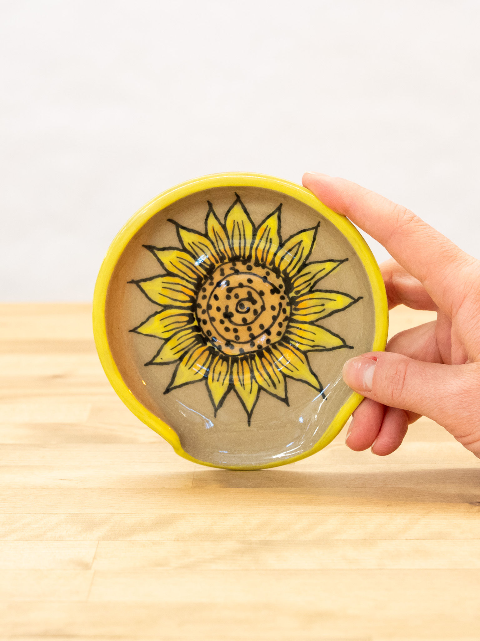 Sunflower Spoon Rest