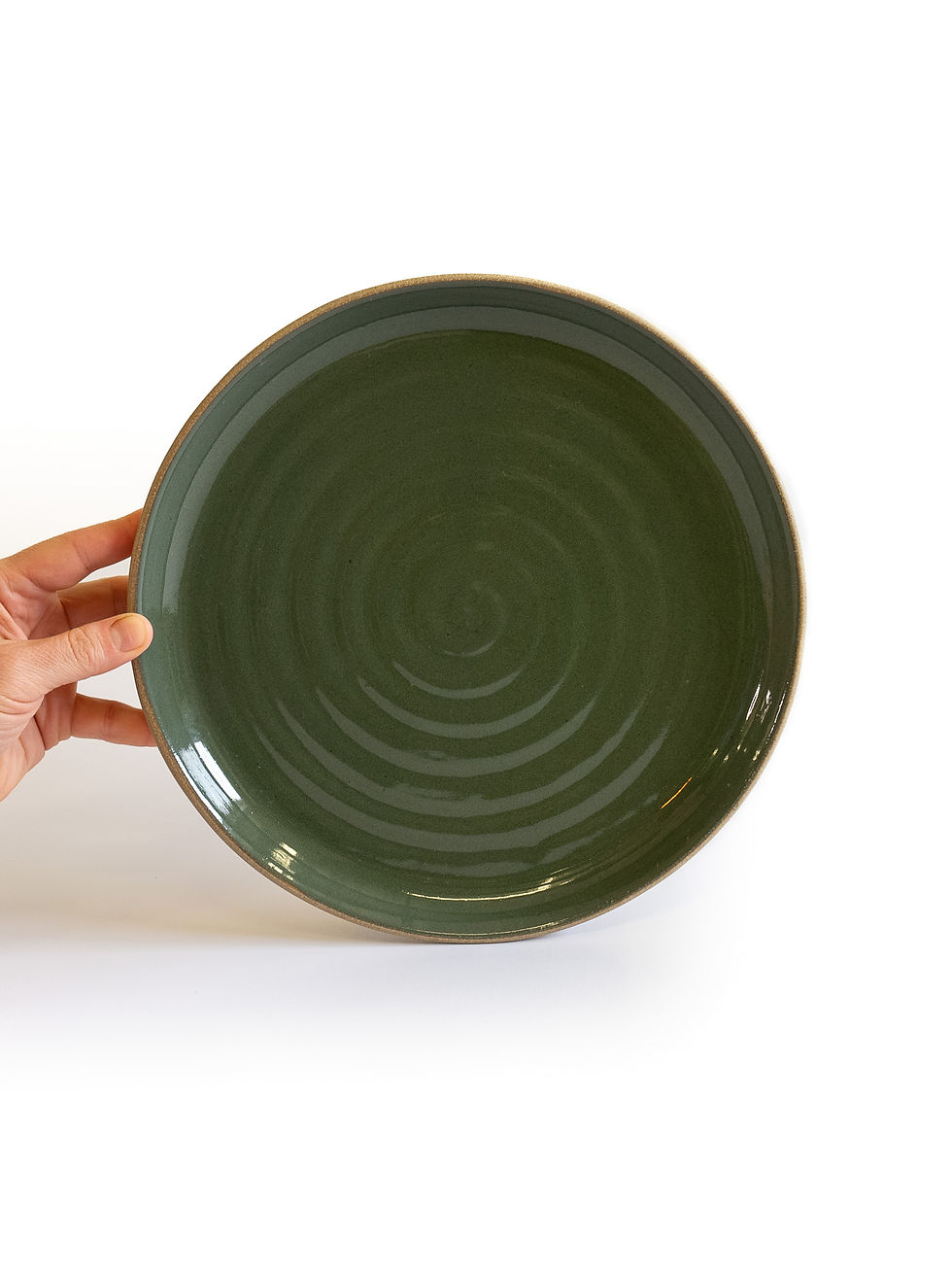 Thumbnail: Stoneware Entree Plate - Olive Grove