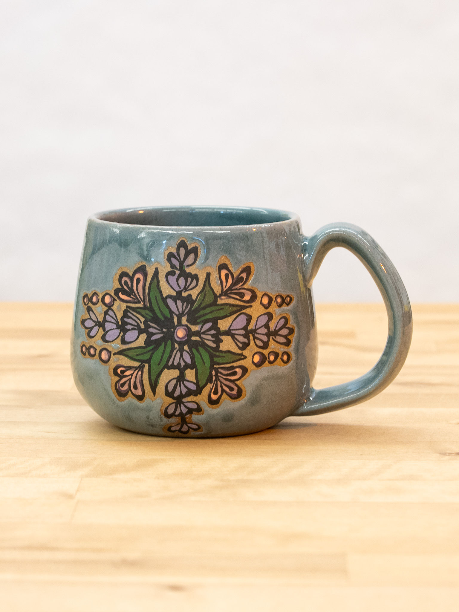 Lavender Lace Mug 16oz