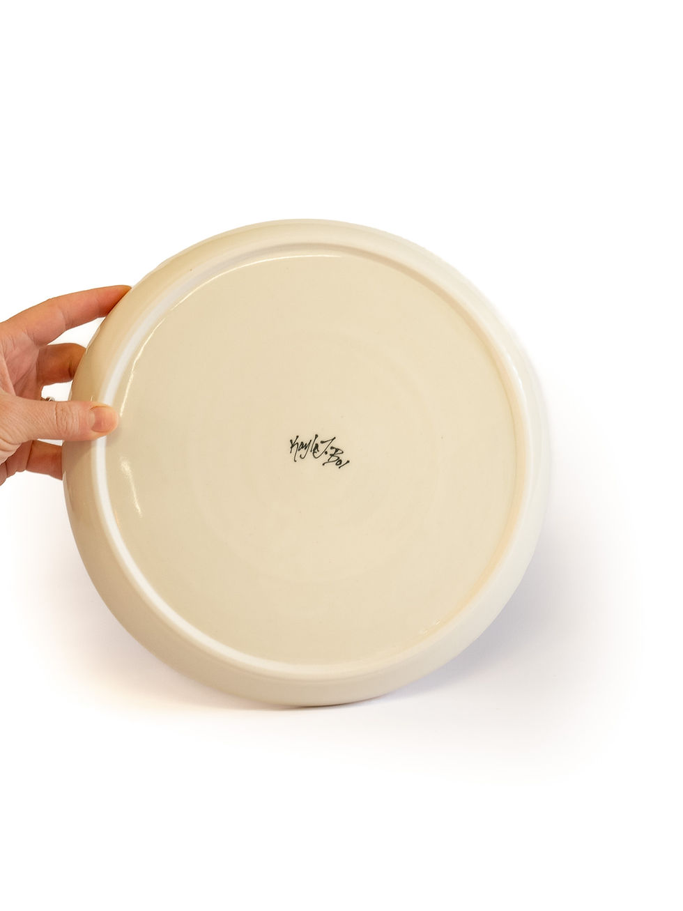 Thumbnail: Porcelain Entree Plate - Succulent Teal