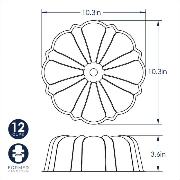 Thumbnail: 12 Cup Formed Bundt Pan