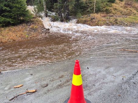 Åsvegen er midlertidig stengt