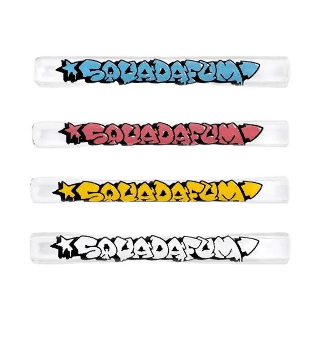 Miniatura: Piteira de vidro CMYK - Squadafum