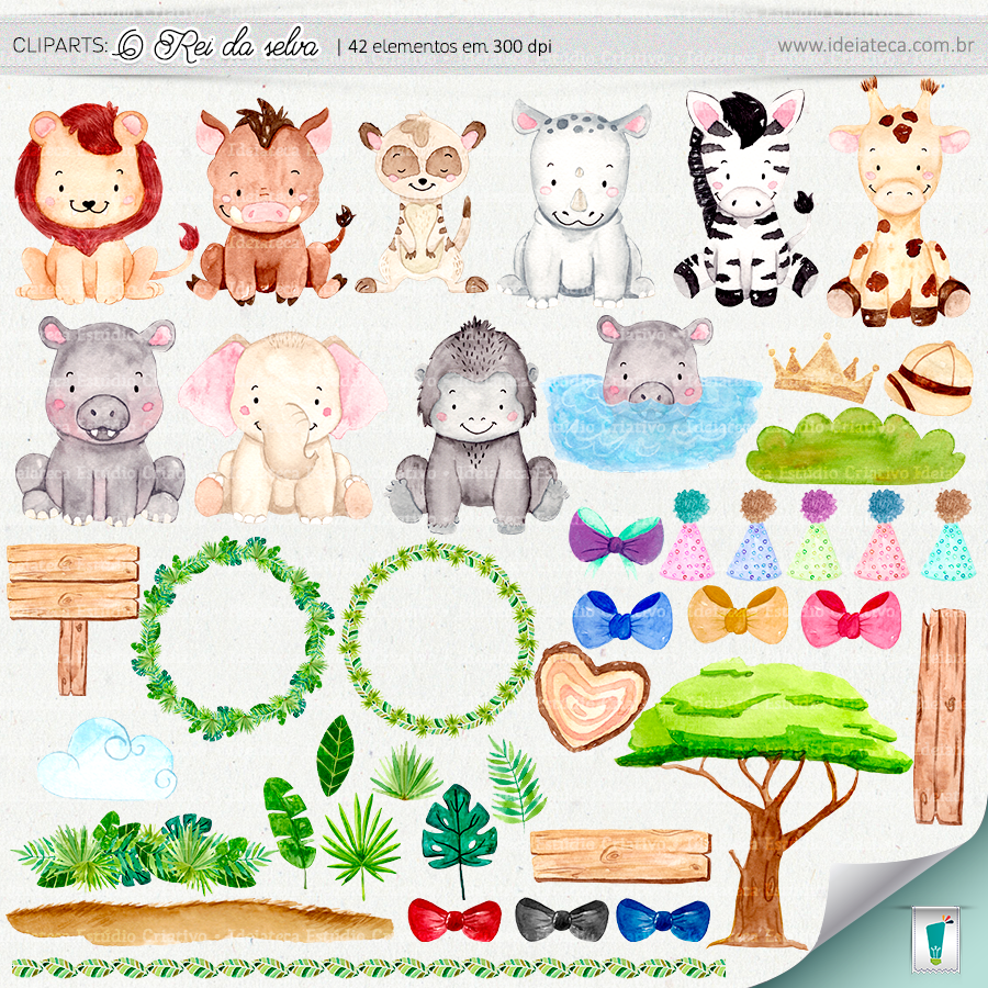 Miniatura: Kit Digital - O Rei da selva