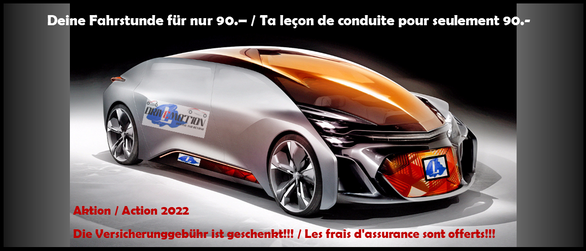 Aktion / Action 2022: Versicherungsgebühr geschenkt / frais d'assurance sont offerts!!!