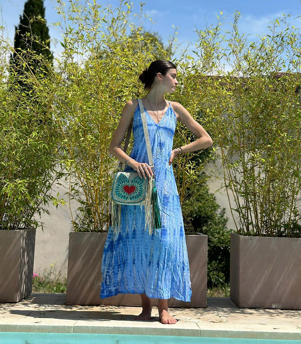 Miniature : Robe longue dos nu Krista
