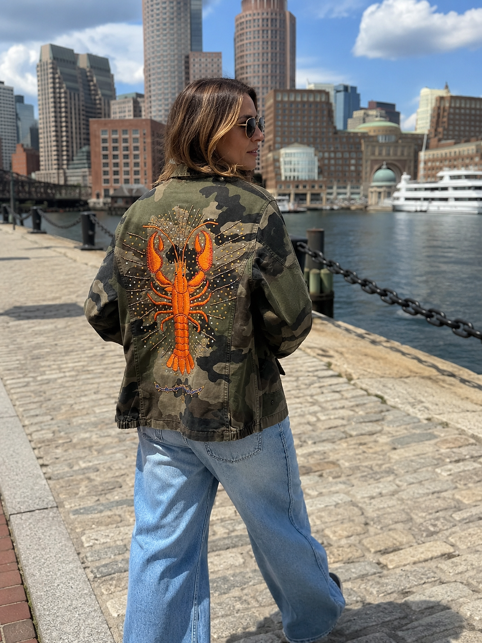 Miniature : Veste militaire Boston