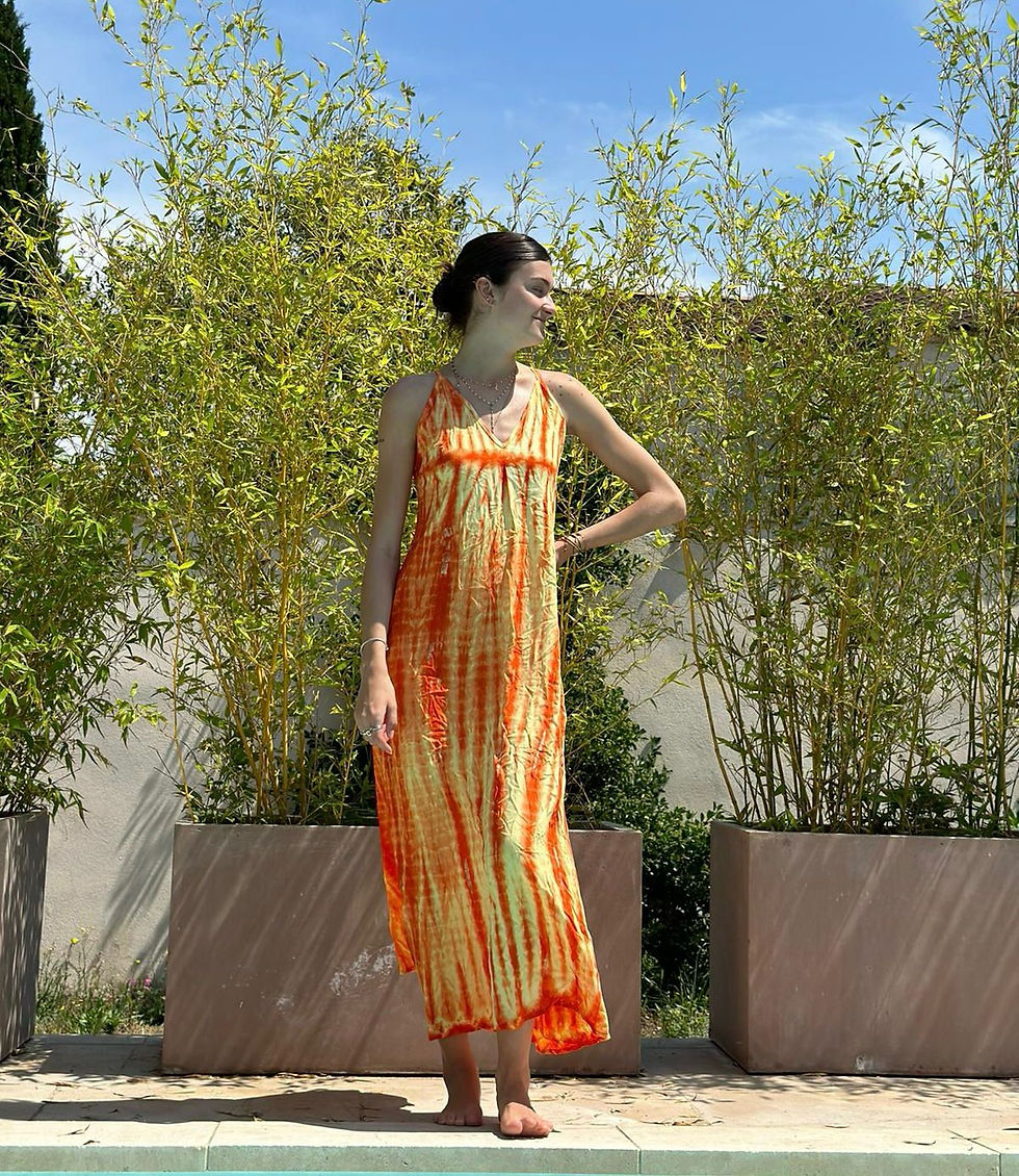 Miniature : Robe longue dos nu Krista