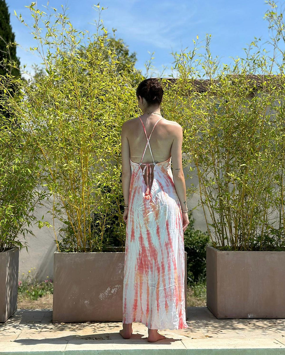 Miniature : Robe longue dos nu Krista