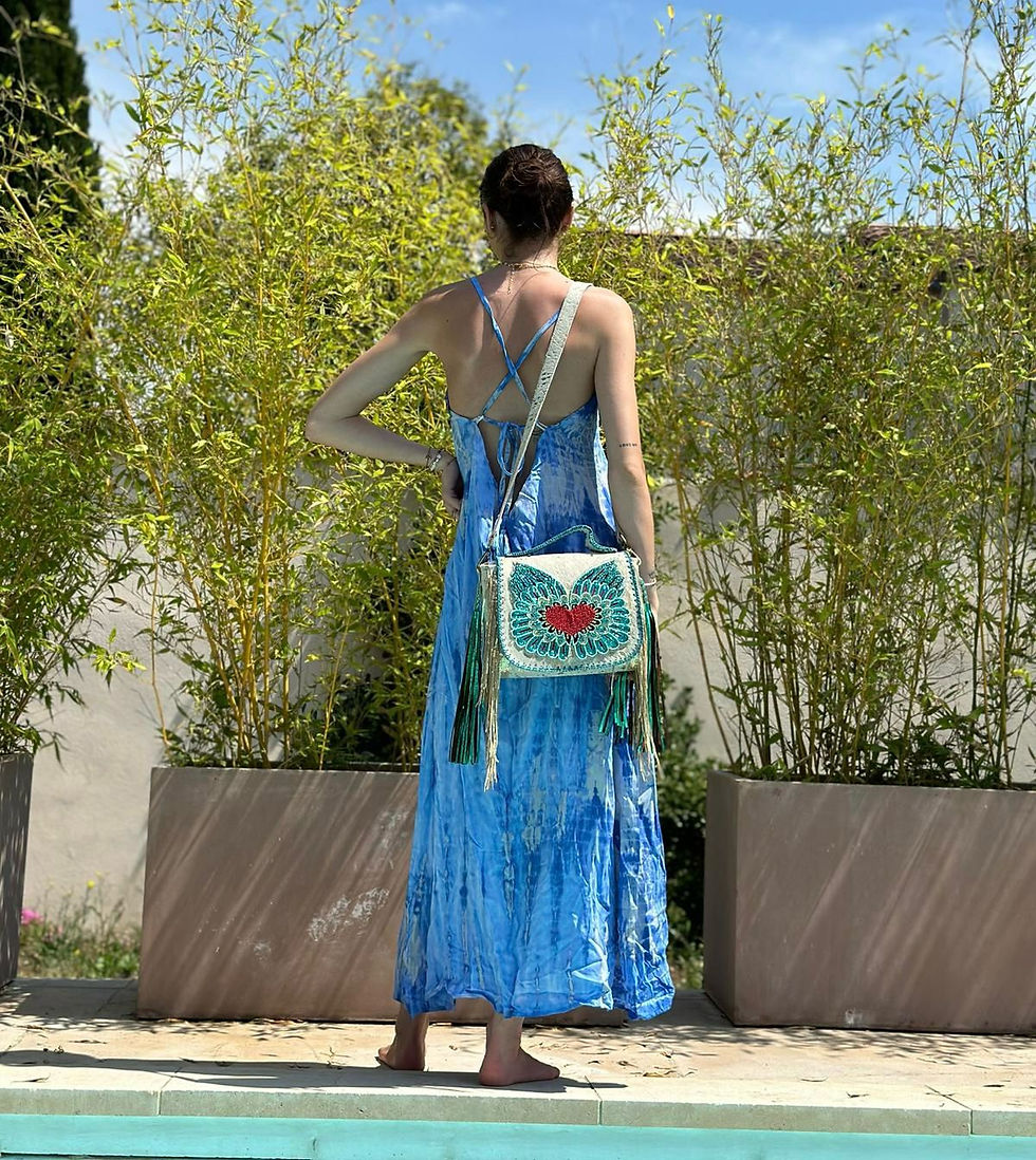 Miniature : Robe longue dos nu Krista