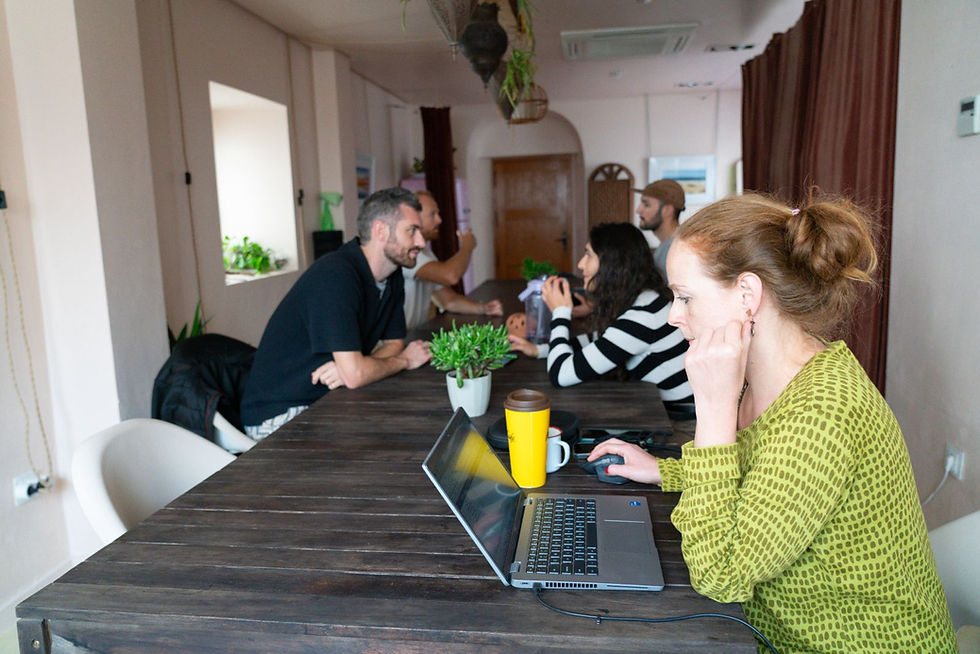 digital nomads tarifa working
