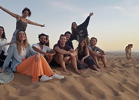 Sand dunes - coliving taghazout