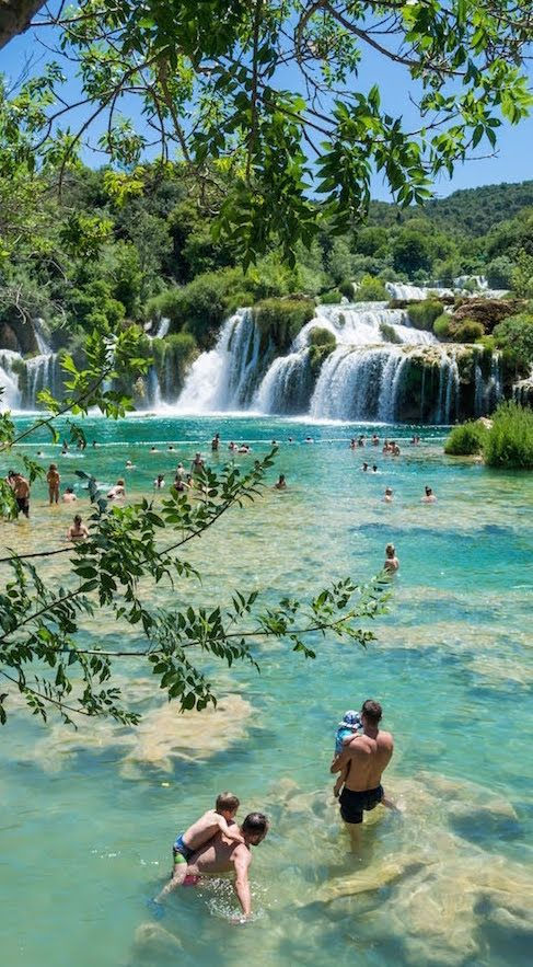 Krka National Park waterfall | Coliving Croatia