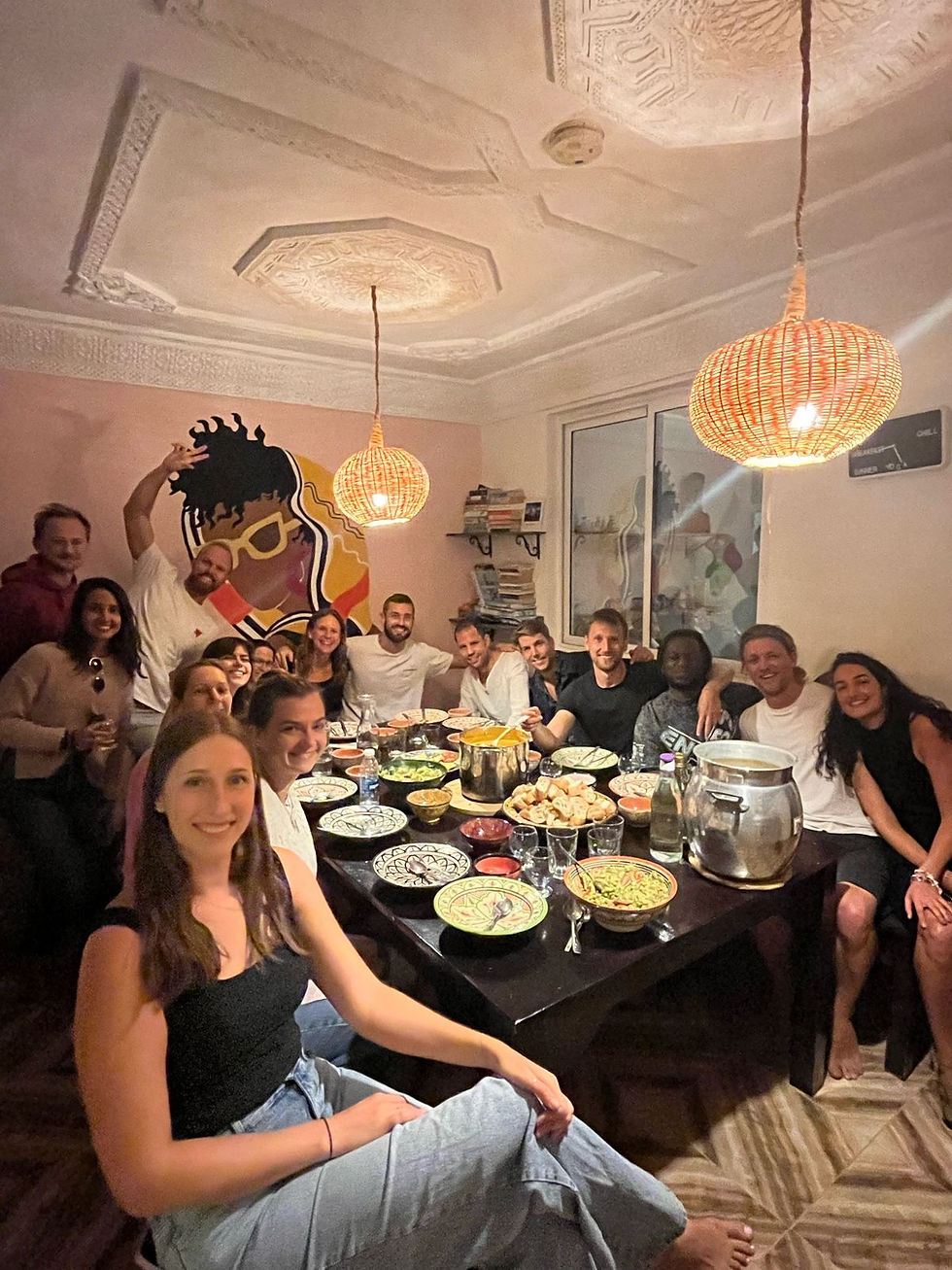Family dinner (Louise's)