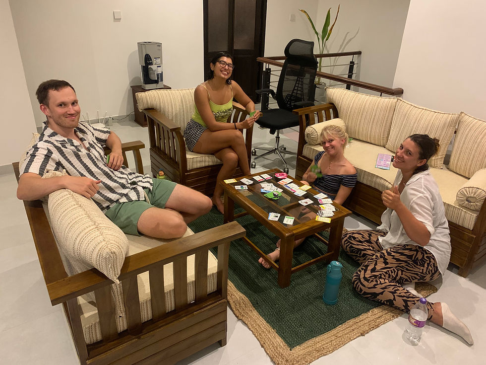 Living room coliving Sri Lanka Hiriketiya