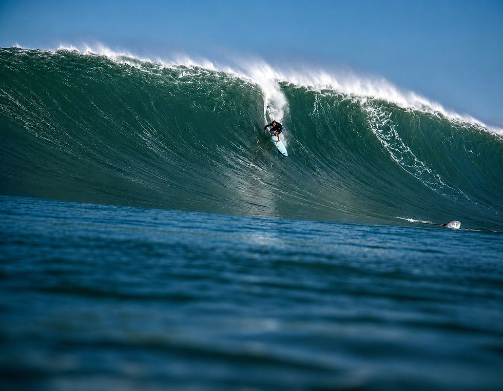 Zicatela big waves