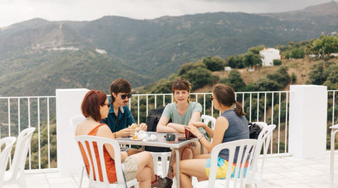 Coliving terrace