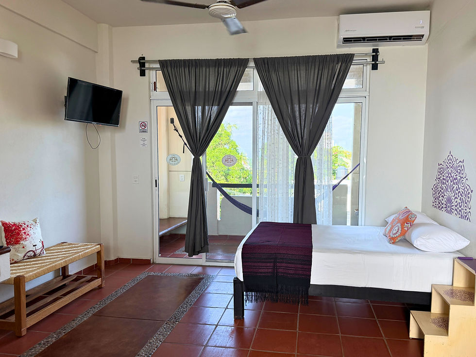 Coliving for digital nomads puerto escondido bedroom