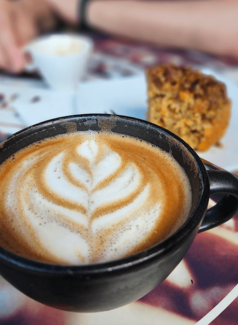 Cappuccino at Cafe Revolución