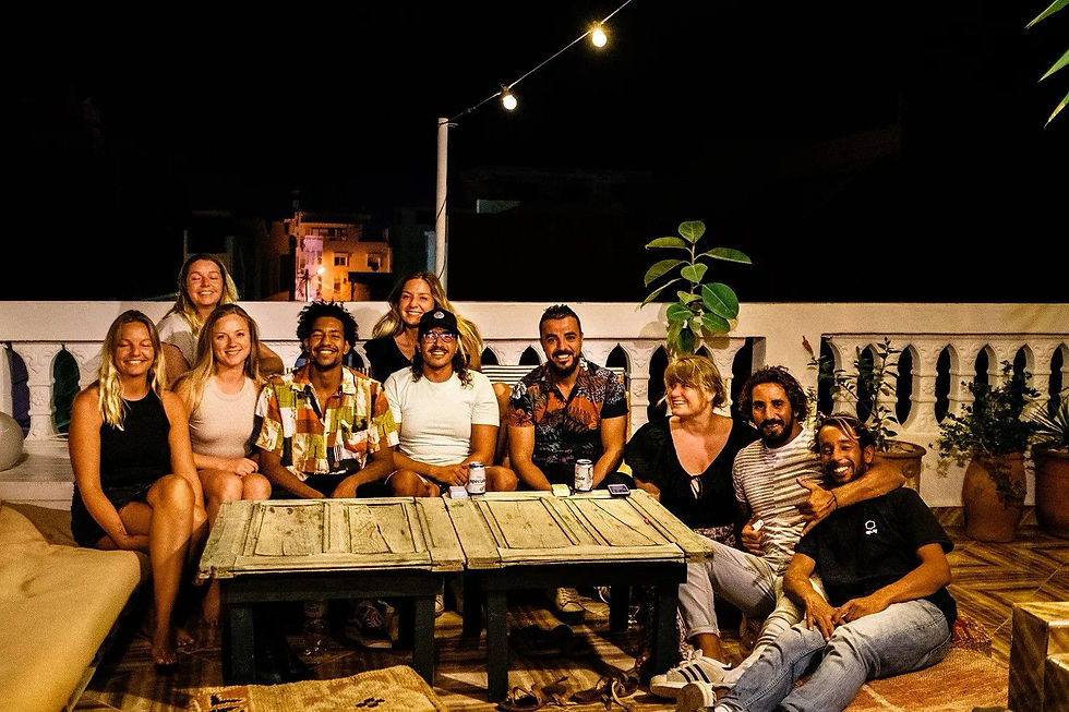 Coliving on the rooftop (Louise's)
