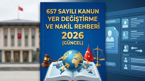657 sayılı kanun yer değiştirme ve nakil
