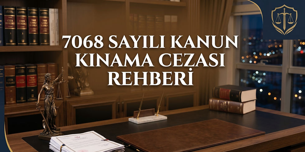 7068 Sayılı Kanun Kınama Cezası: İtiraz, İptal ve Terfi Etkisi