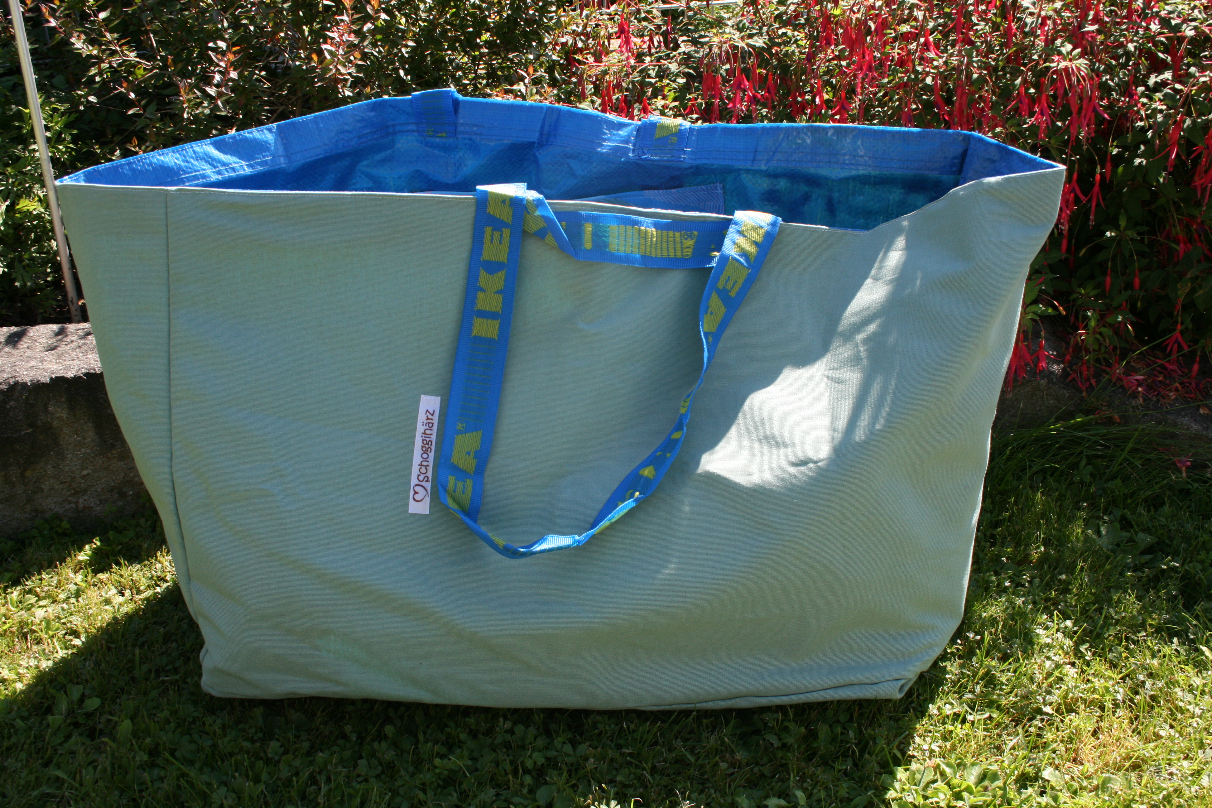 Ikeabadetasche mint