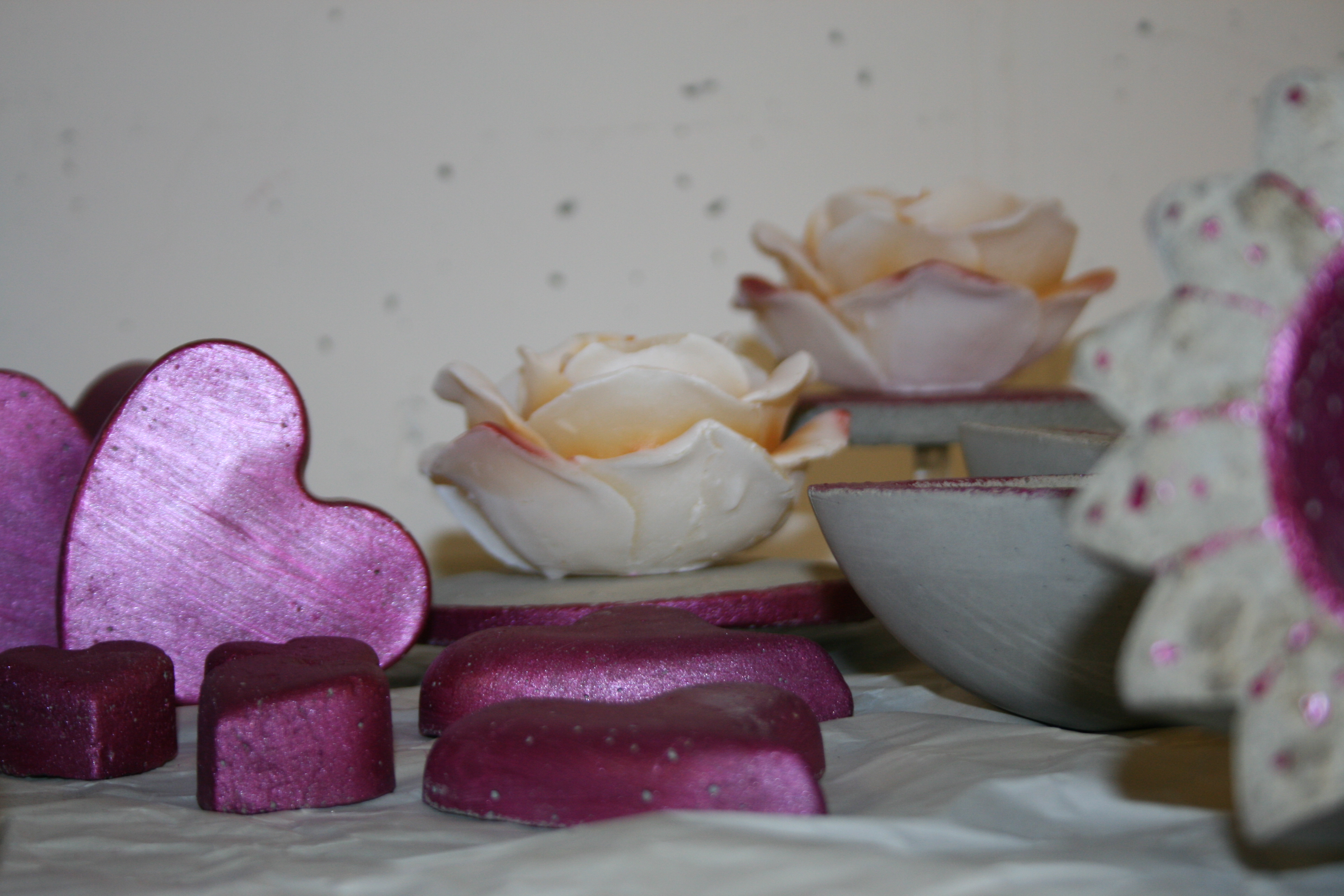 Adventsstimmung in pink