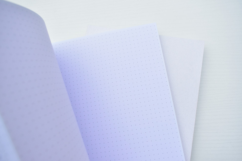 Miniatura: Libreta de puntos blanca, carta