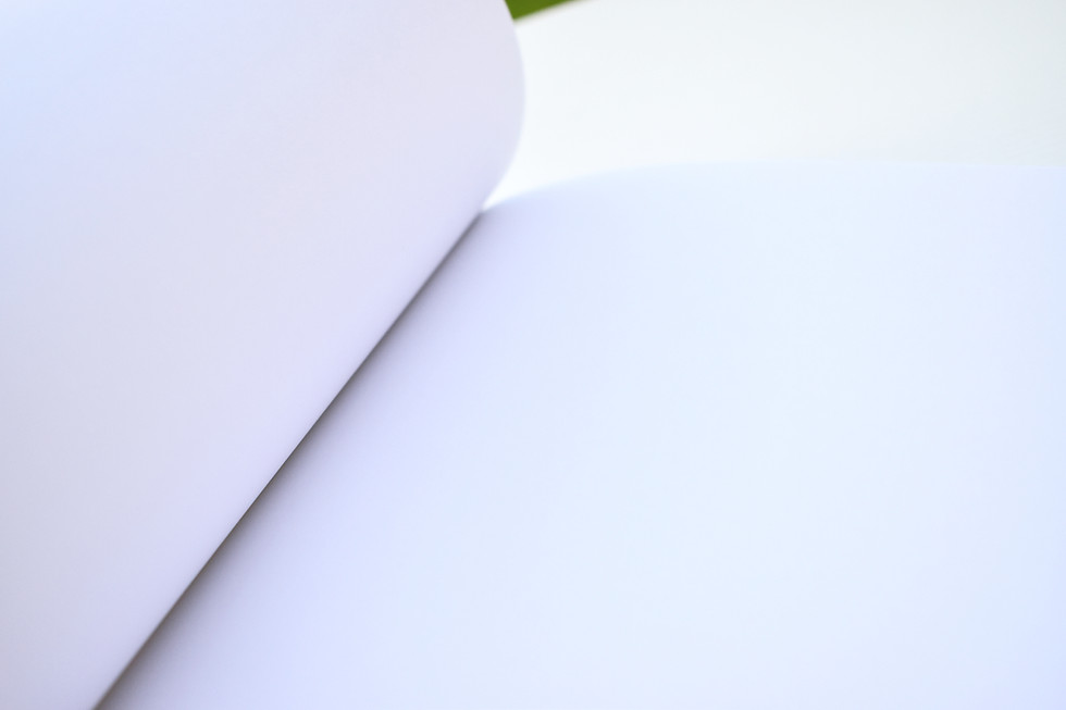 Miniatura: Libreta lisa, color blanco, mediana