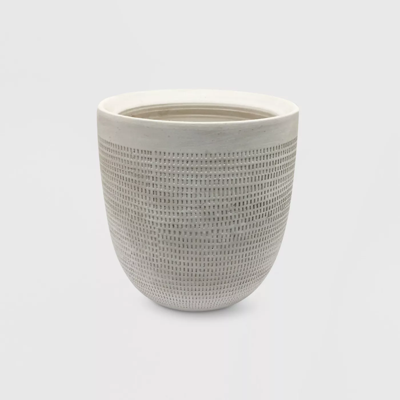 Textured Ceramic Planter