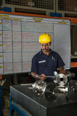 Industrial photography shoot employees at work 10