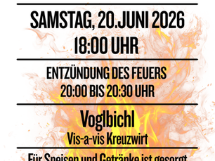 Sonnwendfeuer 2026