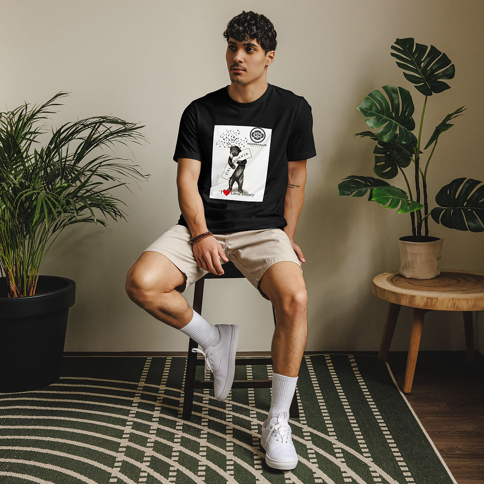 Thumbnail: I Love Local Honey California Bear Tee